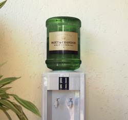Champagne water cooler